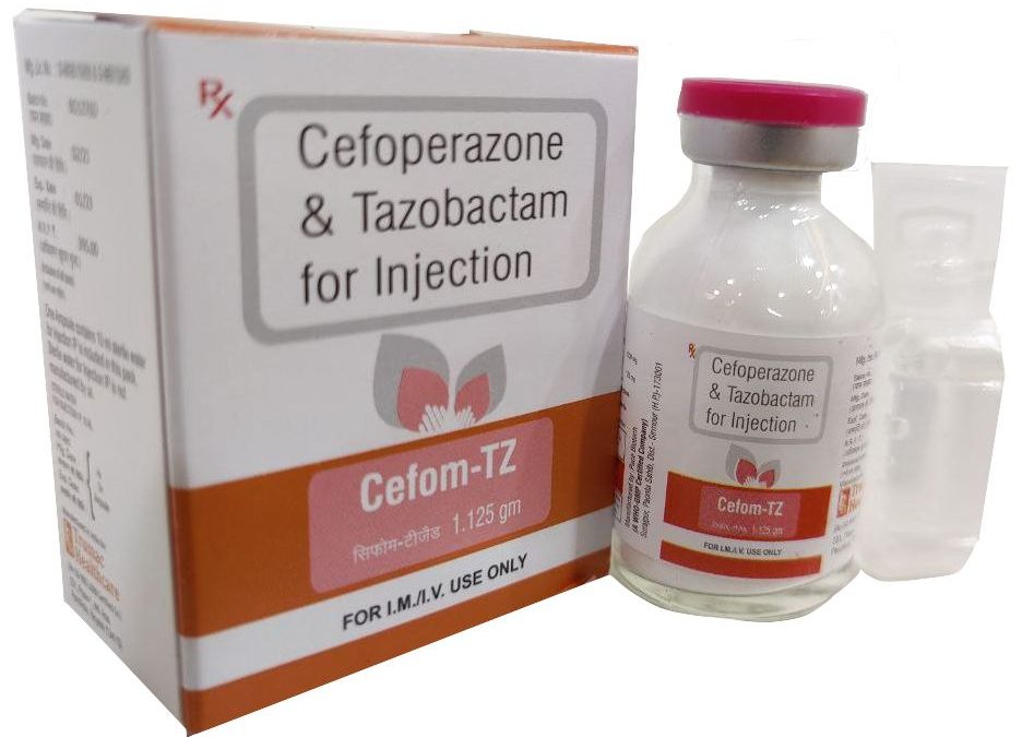 CEFOM-TZ 1.125 :: Vial + Water