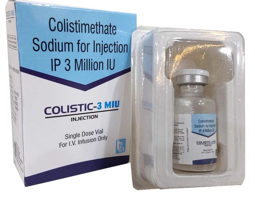 COLISTIC-3 MIU :: Vial + Water