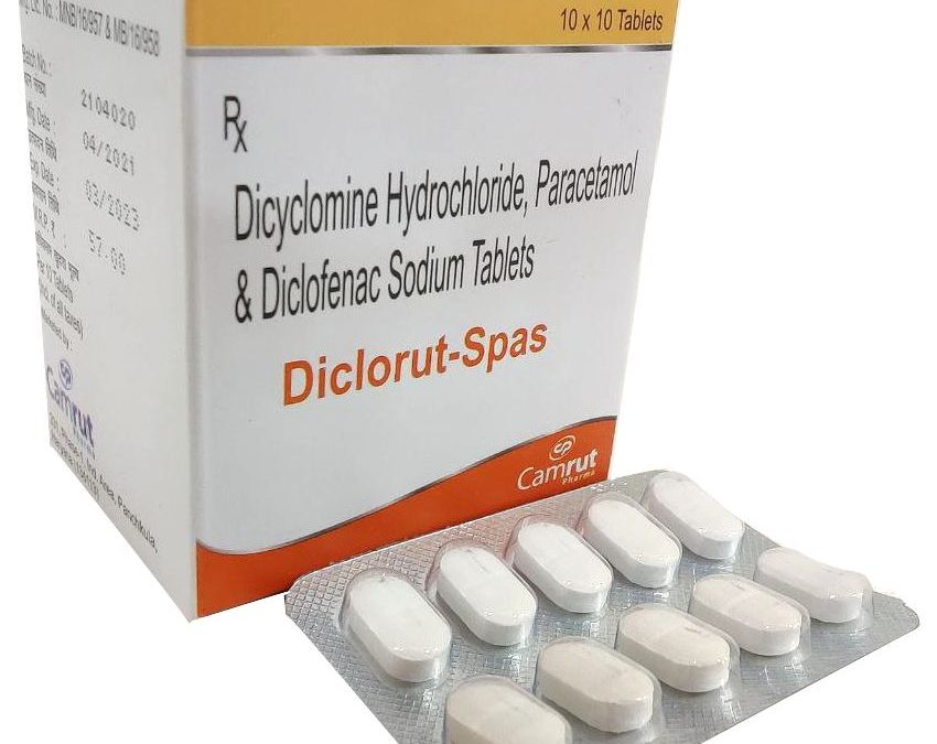 DICLORUT-SPAS :: 10 x 10 (Blister)