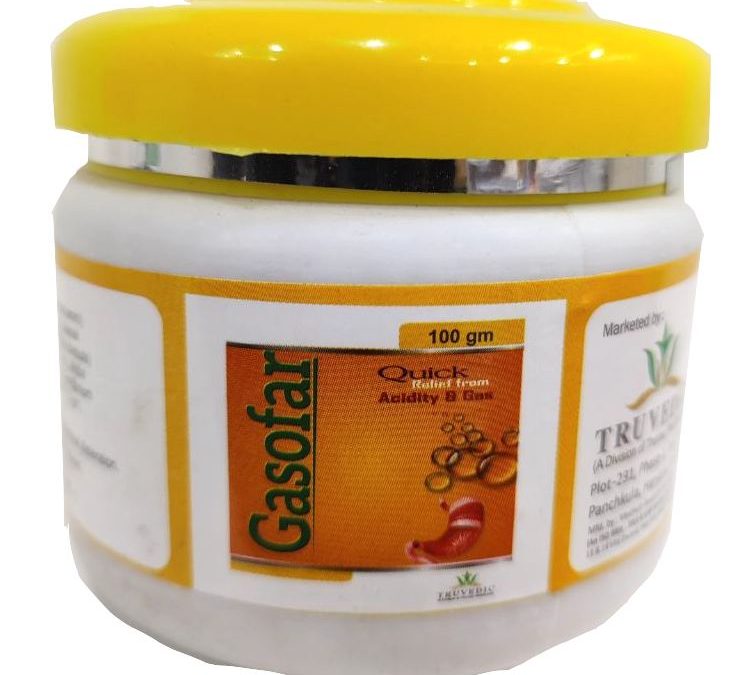 GASOFAR
(Antacid Powder) :: 100gm