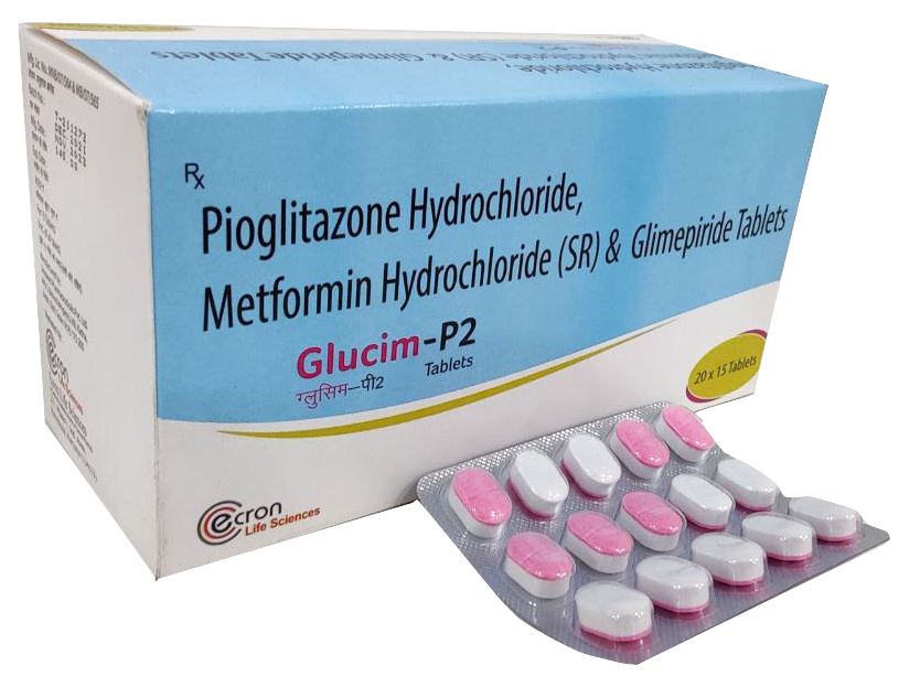 GLUCIM-P2 (SR) :: 20 x 15 (Blister)