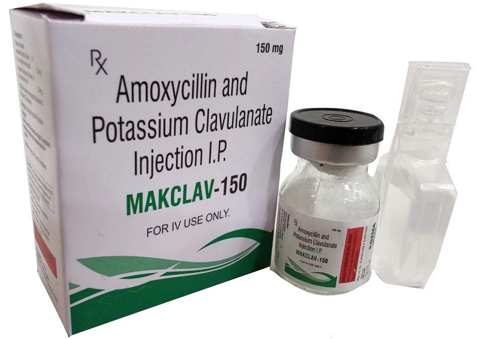 MAKCLAV-150 :: Vial + Water