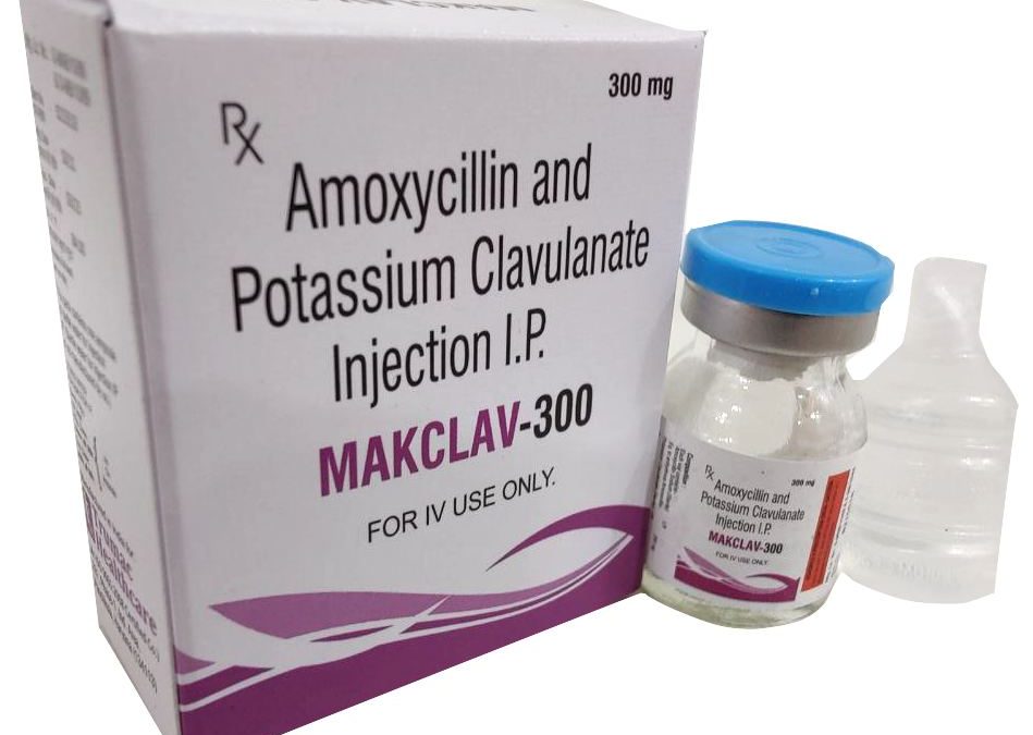 MAKCLAV-300 :: Vial + Water