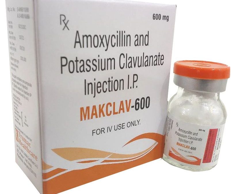 MAKCLAV-600 :: Vial + Water