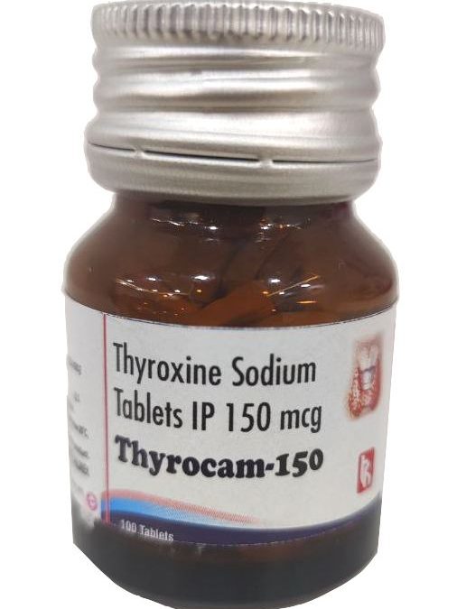 THYROCAM-150 :: 100 Tab (Bottle)